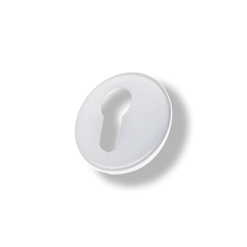 1 Pair Rosettes Hole Cylinder Compatible with Yale Hole Door