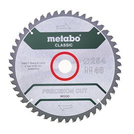 Metabo 628061000 HW/CT 254X30. 48 WZ 5 Circular Saw-Blade, Green
