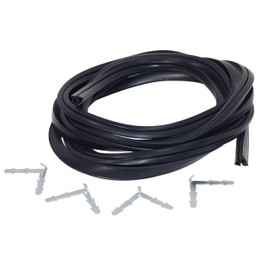 Onapplianceparts Universal Cooker Oven Rubber Door Seal 4 Sided + Clips.