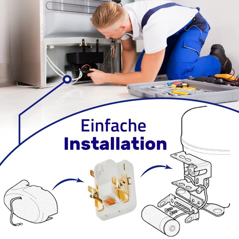 Relay for motor protection compressor for refrigerator 103N0011 for Danfos