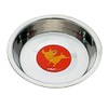 Petface Stainless Steel Puppy Dog Bowl,Silver,Medium,14 cm (Pack of 1)