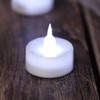 AGPtEK Timer Tea Lights,24 Pack Flameless Timer LED Candles Battery-Operated