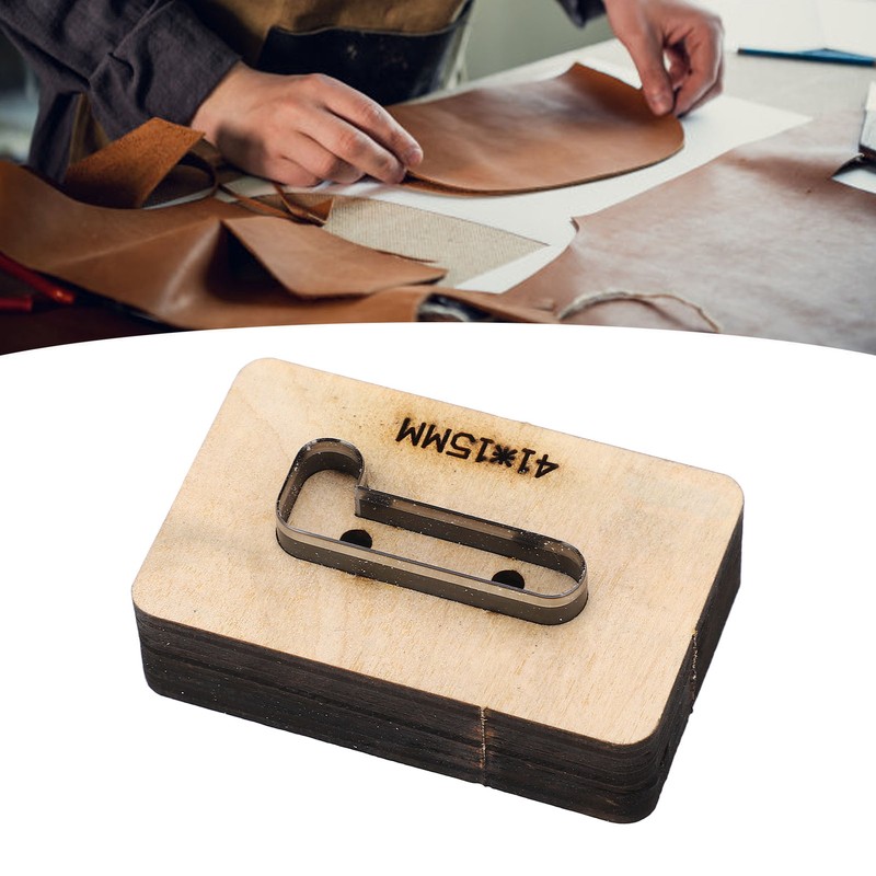 Leather Punching Cutting Die Number 1 Shape High Hardness Alloy