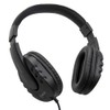 ECS WordMaster Transcription USB Headset, 7-Foot Cord, Over-Head, Around-Ear, Superb