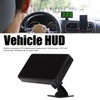 Universal Black 4.5in Car HUD Display 2 Alarm USB Power
