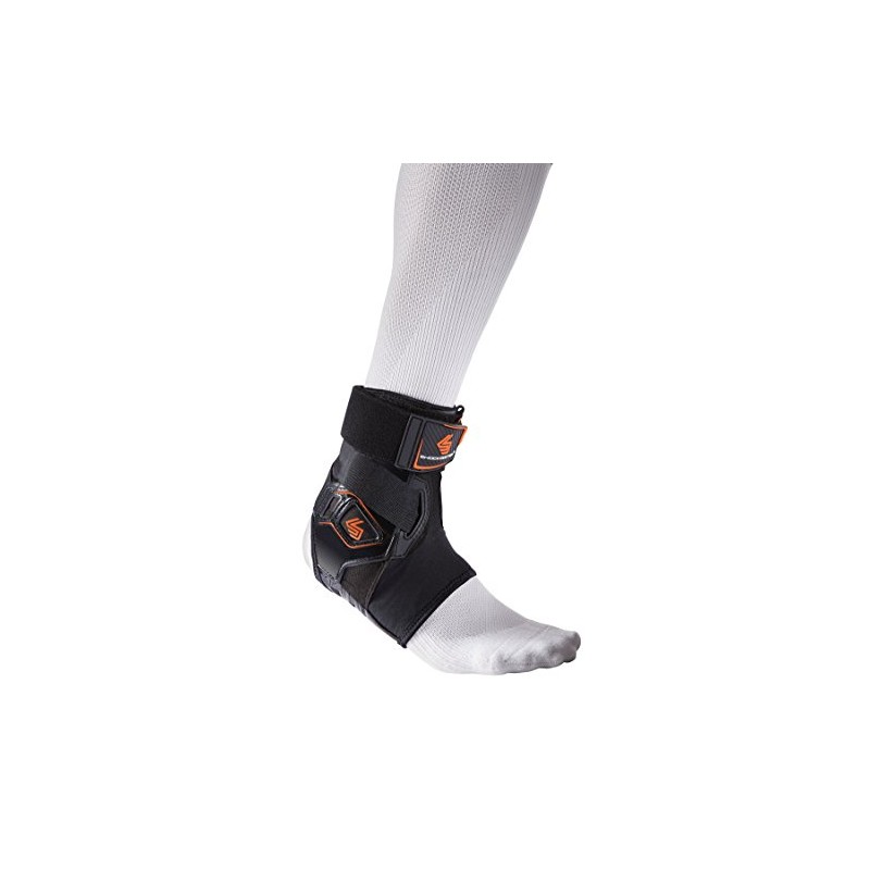 Shock Doctor 2055 Bio-Logix Ankle Brace, Black, Left XS/S