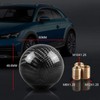 RYANSTAR Carbon Fiber Shift Knob Gear Shifter Knobs with 3