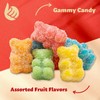 iLike! Sour Neon Gummy Bears Candy, Assorted Fruit Flavors, 2-Pound