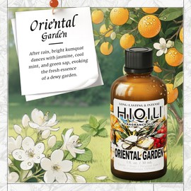 HIQILI Oriental Garden Fragrance Oil for Candle & Soap Making, Inspired by H.er-mes Le-Jrn deMonsr-Li, Luxury Hotel Scents for Essential Oil Diffuser, Aromatherapy - 1 Fl Oz