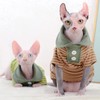 QBLEEV Sphynx Cat Clothes, Cat Polo Shirts for Cats Only,