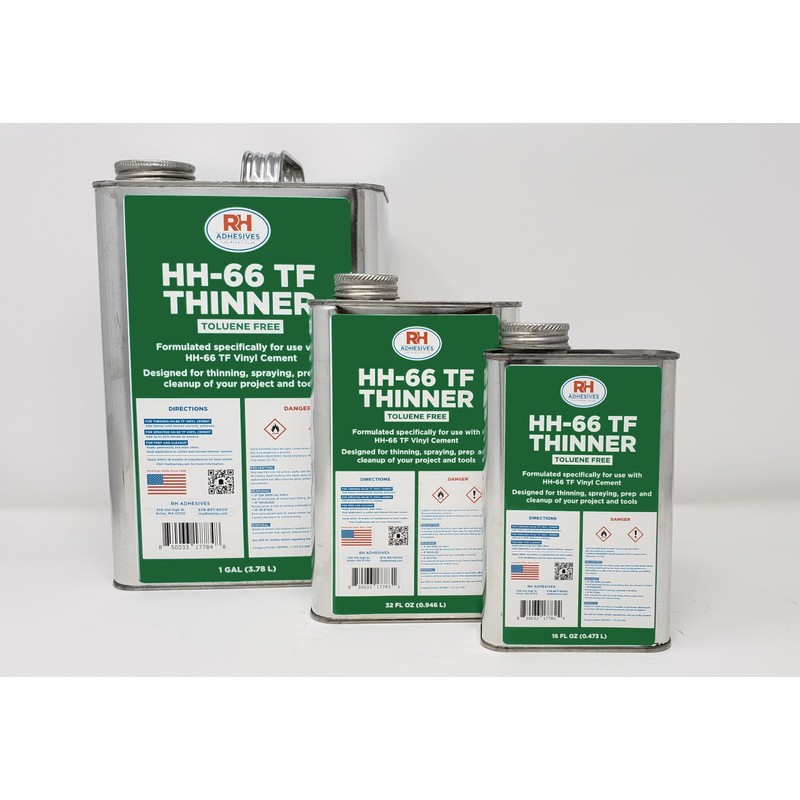 HH-66 Toluene Free Thinner, 32 oz. can - RH Adhesives