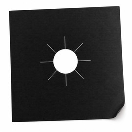 Reusable Gas Stove Burner Covers – 10.6 Inch Washable Teflon Stove Top Protector Liners for Easy Cleanup