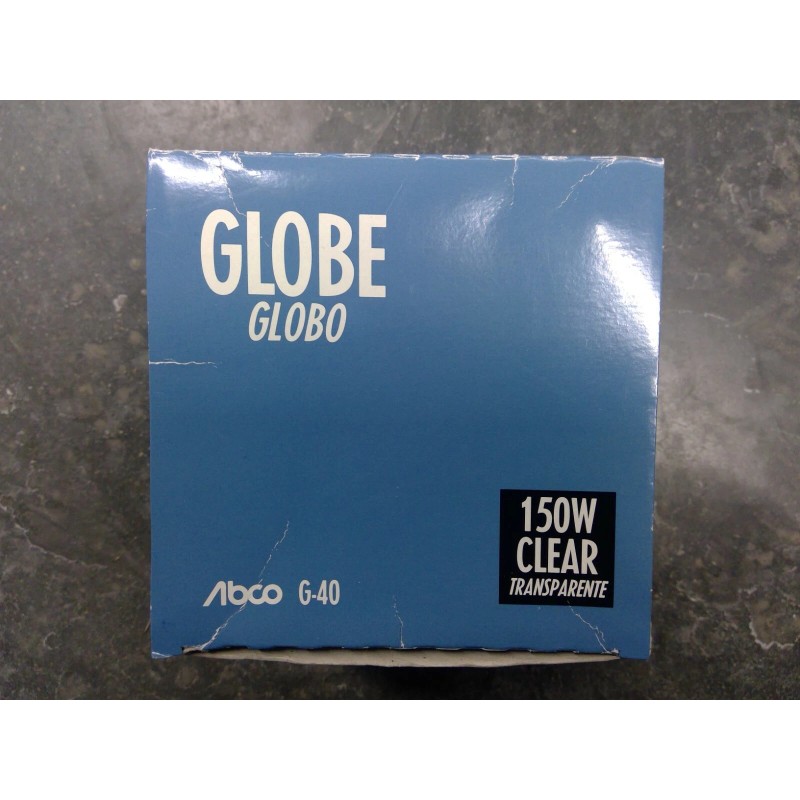 Abco 03104 150W 120V G40 Globe Light, Clear **Free Shipping**