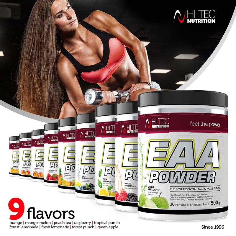 HI TEC NUTRITION EAA Powder with Essential Amino Acids -