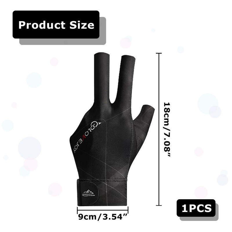 Billiard Gloves, Billiard Pool Cue Gloves, Snooker Gloves, Professional Billiard
