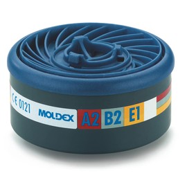 Moldex Gas Filter A2B2E1 for Series 7000 and 9000 Easy Lock 8 Pack 9500