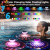 QOLNBY 2-in-1 Solar Powered USB Rechargeable Floating Pool Lights, 6.69