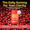 Gumnut Vibe & Thrive Teen Focus Gummies, Cherry, 30 Count