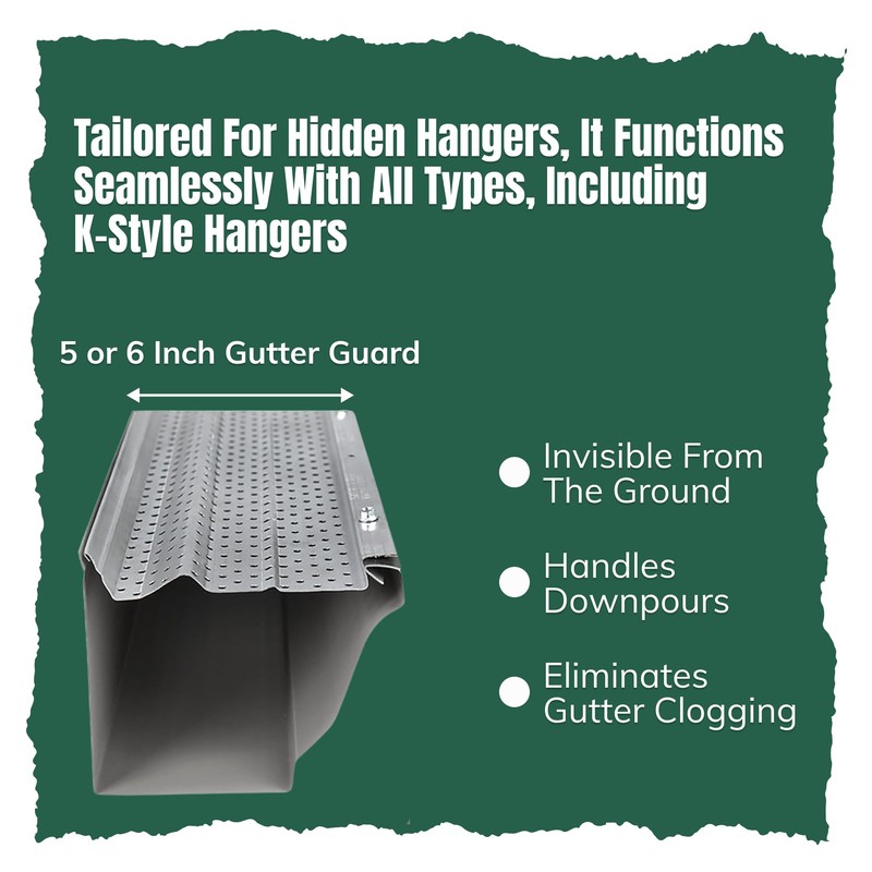 A-M Gutter Guard – Premium Heavy-Duty Aluminum Leaf & Debris