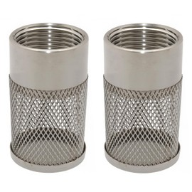 repustor 2pcs Dia 30mm Hose Inlet Strainer Filter,Fit for Irrigation Garden High Pressure,Hose Water Suction Strainer Garden Hose Inlet Filter
