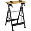 Adjustable Height & Angle Work Bench, Carpenter Saw Table with
