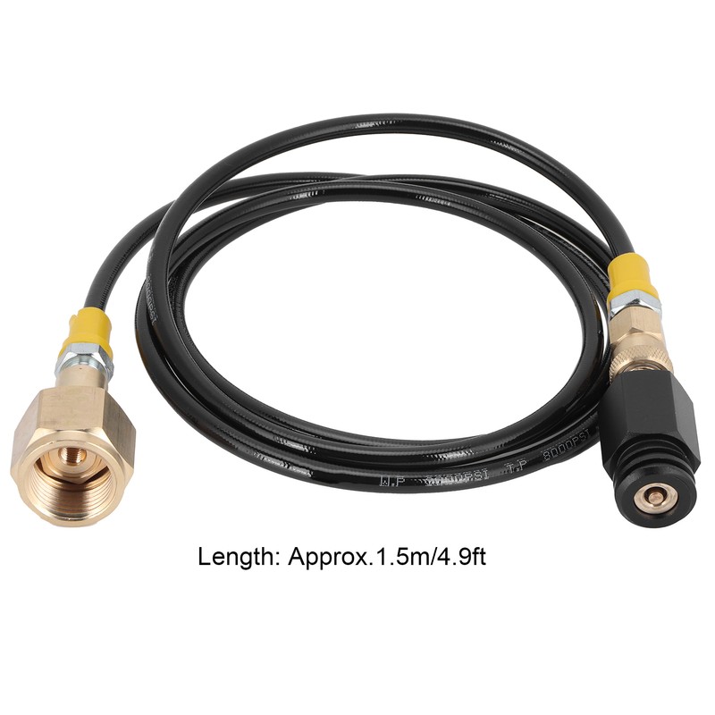 G5/8-14 CO2 Universal External Hose Adapter 1.5 m Soda Black