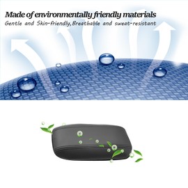 SKTU Armrest Cover Compatible with Dacia Sandero III Stepway Jogger 2021-2024 Armrest Pad Centre Armrest Protective Cover