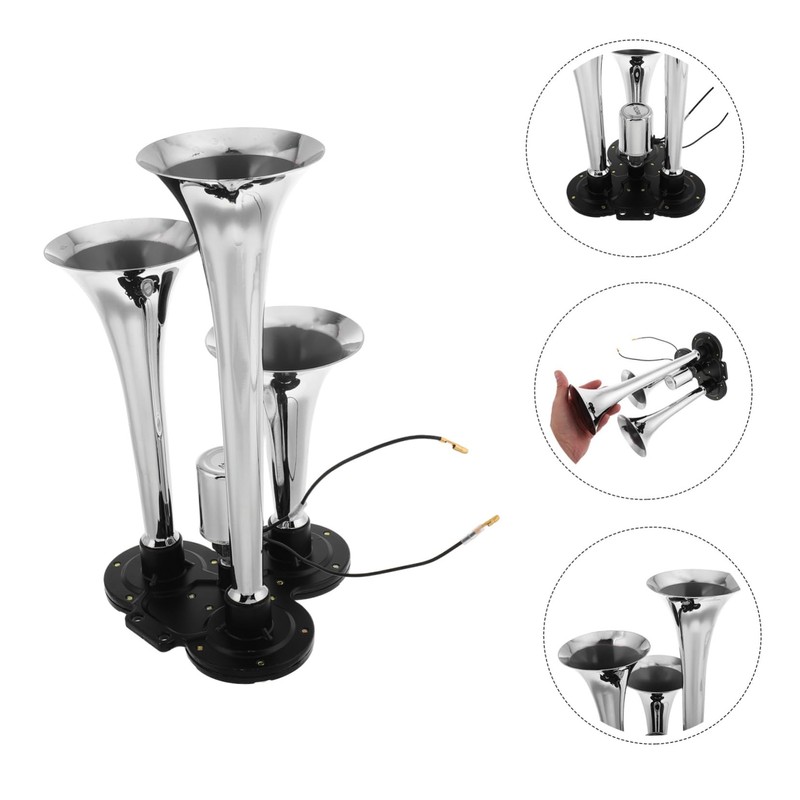 Mobestech Heavy Duty Truck Horns Train Horn Sound for Marine