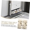 Mipcase 2pcs Self Closing Hinges for Kitchen Cabinets Durable Tip