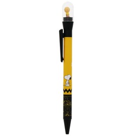 Sunstar Stationery S4649230 Snoopy Permanent Ballpoint Pen, Round Dome Pen, Charlie Brown