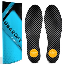 Carbon Fiber Insole 1 Pair for Turf Toe, Hallux Rigidus, Limitus, Toe Arthritis, Fractures, Carbon Fiber Foot Plate for Men Women to Keep Foot Stable, Podiatrist Recommended Rigid Shoe Inserts,245mm