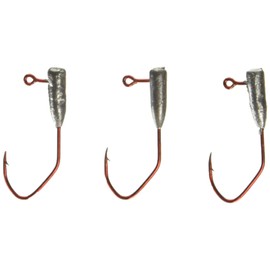 Arkie Lures RSTIH-132-100 Tube Insert Jig Heads- Red Sickle Style Hook- 1/32 oz- 100 Pack
