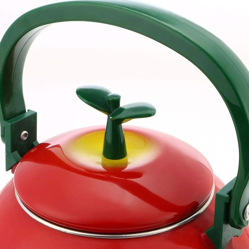 Whistling Tea Kettle for Stove Top Enamel on Steel Teakettle,