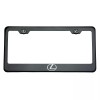 KA Black Chrome Lexus Logo Laser Engraved T304 Stainless Steel