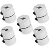 5Pcs Shaft Coupler Coupling Aluminium Alloy Connector for 3D Printer