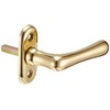 Basic Man Window Handle Stylish 504H Visible Screws 7 x