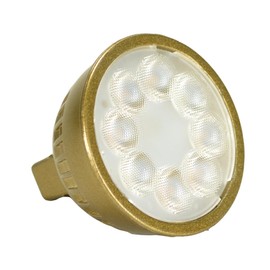 SPW Unique Lighting Systems Flex Gold Vivid Series MR16 5W 40 Degree CCT LED Bulb Adjustable Color Temperature 2700K-6500K (LED-5W-BM6FL-CCT) GEN 2