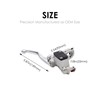 Feiteplus 22mm Right Brake Clutch Master Cylinder Lever Compatible with