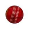 GM Club Man Cricket Leather Ball, Red