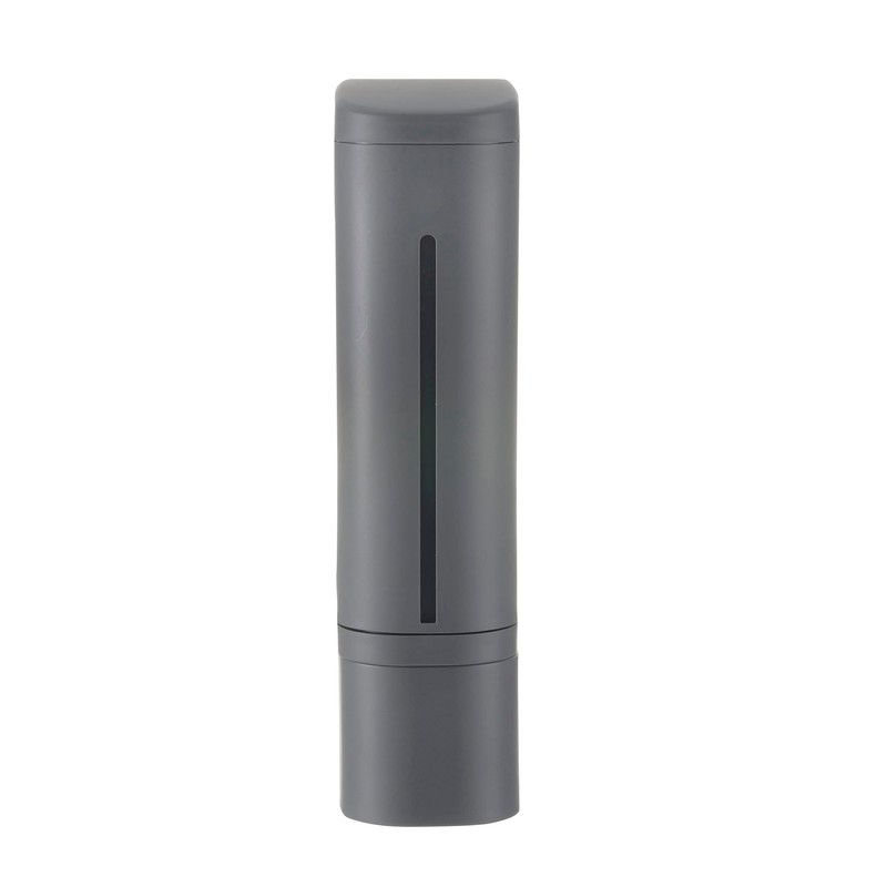 Richell 1101111 Shampoo Soap Dispenser, Refill Bottle, Shampoo Holder, Gray,