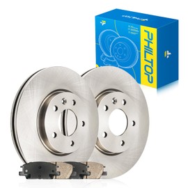 PHILTOP Front Brake Pads and Rotors kit Fit for Buick 2018-2019 Regal Sportback, 11” Brake kit Front Brakes Rotors Automotive Replacement Brake kits