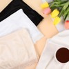 3 Pack Women's Satin Half Slips Cling Resistant Underskirt Anti