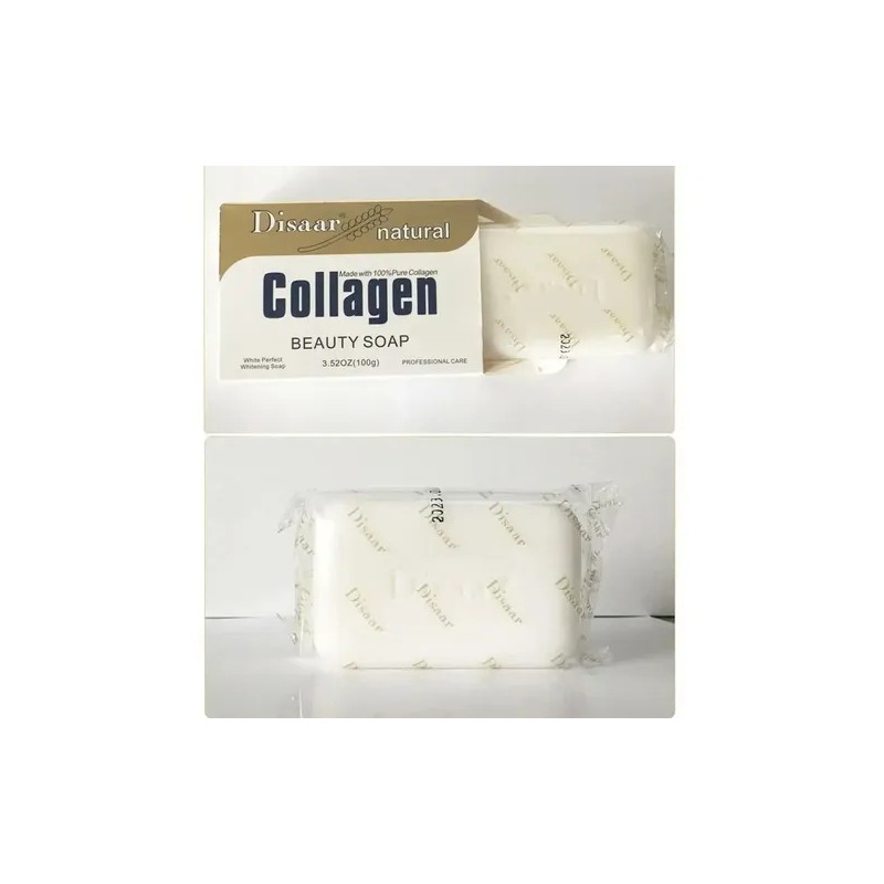 Jabón Facial Collagen De Colágeno Aclarante Reduce Arrugas
