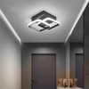 KEPHTH LED Ceiling Light Modern Square LED Ceiling Lamp 6000K