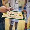 Basketball Dry Erase Coaches Clipboard，Waterproof Basketball Clipboard for Coaches Double-Sided