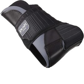 PUSH Ortho Aequi Semi-Rigid Ankle Brace for Ligament Injuries and Chronic Instability, Adjustable Ankle Brace with Elastic for Optimal Comfort and Stability (Left Size 1)