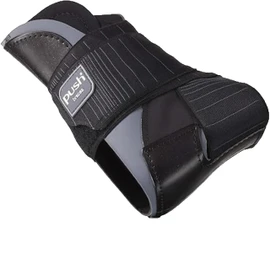 PUSH Ortho Aequi Semi-Rigid Ankle Brace for Ligament Injuries and Chronic Instability, Adjustable Ankle Brace with Elastic for Optimal Comfort and Stability (Left Size 1)