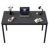 EUREKA ERGONOMIC 39 Inch Small Black Home Office Computer Desk,