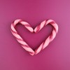 Organic Mini Berry Flavored Individually Wrapped Candy Canes, Holiday Gifts