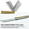 ROEDEER Heavy Folding Chef Knife, Portable Kitchen Knife, Ultra Sharp